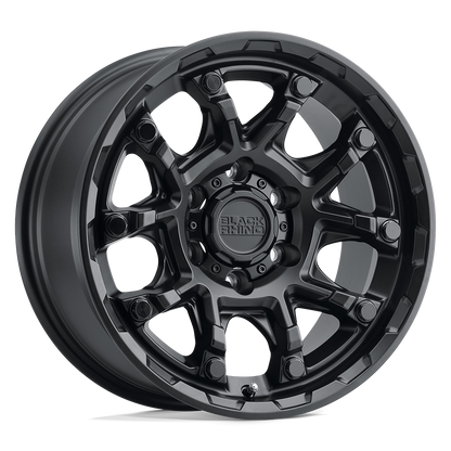 Black Rhino ARK 20X9 12 6X135/6X135 MATTE BLACK W/ GLOSS BLACK BOLTS