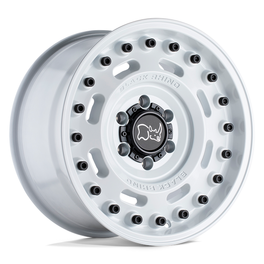 Black Rhino AXLE 20X9.5 6 6X139.7/6X5.5 GLOSS WHITE