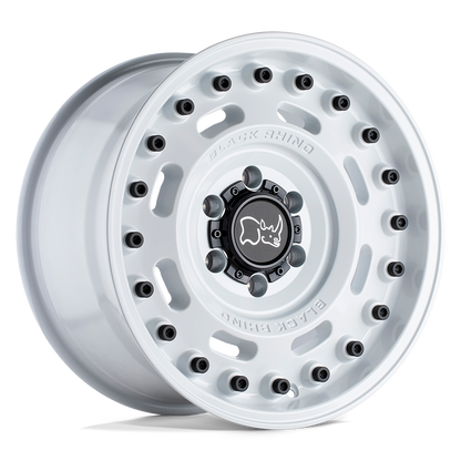 Black Rhino AXLE 20X9.5 25 5X130/5X130 GLOSS WHITE