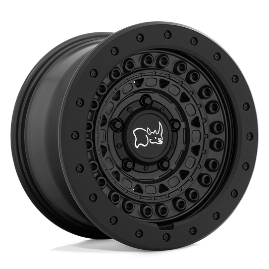 Black Rhino BARRICADE 20X9 0 6X114.3/6X4.5 GUN BLACK WITH BLACK ROCK GUARD