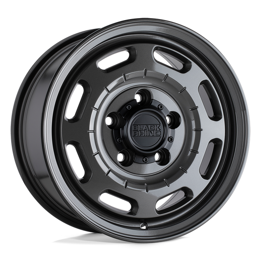 Black Rhino BANDOLIER 17X8 45 5X160/5X160 GLOSS GUNMETAL