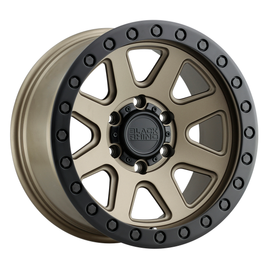Black Rhino BAKER 17X8.5 0 6X120/6X120 MATTE BRONZE W/ BLACK RING