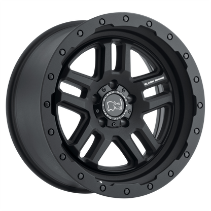 Black Rhino BARSTOW 18X9.5 12 6X135/6X135 TEXTURED MATTE BLACK
