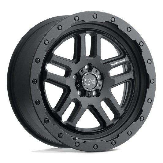 Black Rhino BARSTOW 20X9.5 0 5X139.7/5X5.5 TEXTURED MATTE BLACK