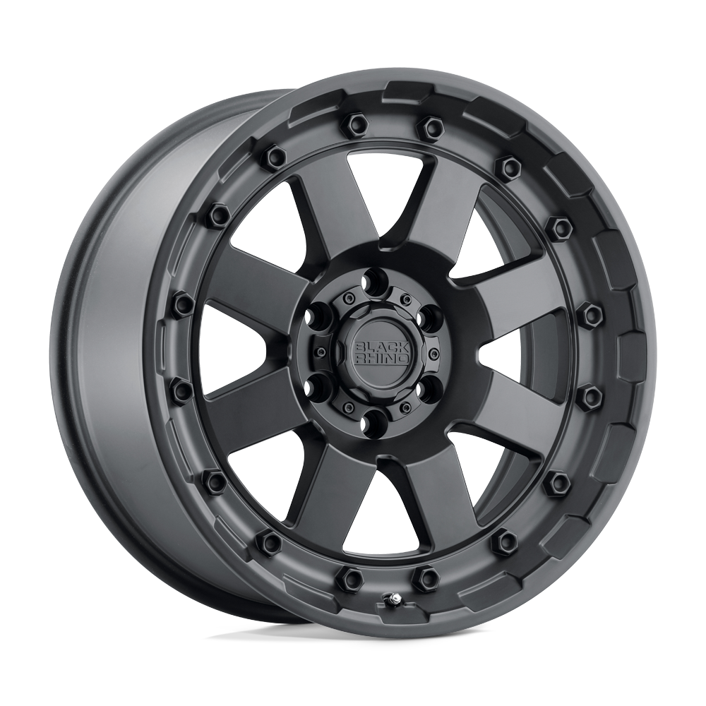 Black Rhino CLEGHORN 17X8.5 12 6X139.7/6X5.5 MATTE BLACK