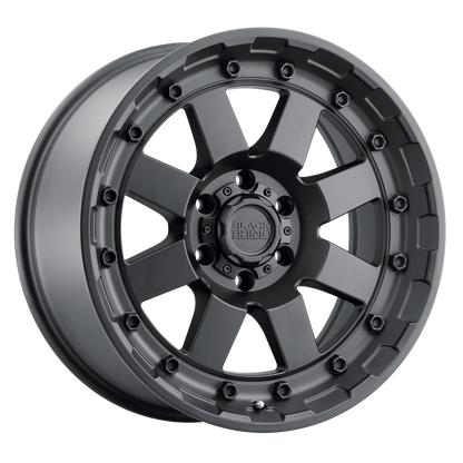 Black Rhino CLEGHORN 17X8.5 12 6X139.7/6X5.5 MATTE BLACK