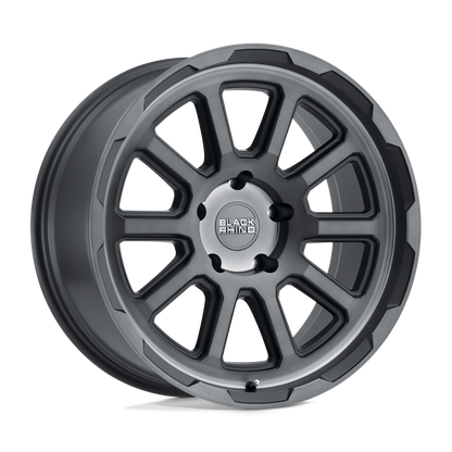 Black Rhino CHASE 20X8.5 0 6X139.7/6X5.5 BRUSHED GUNMETAL