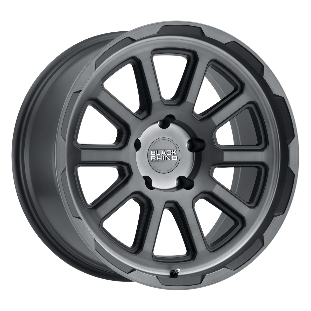 Black Rhino CHASE 17X9.5 -18 5X127/5X5.0 BRUSHED GUNMETAL