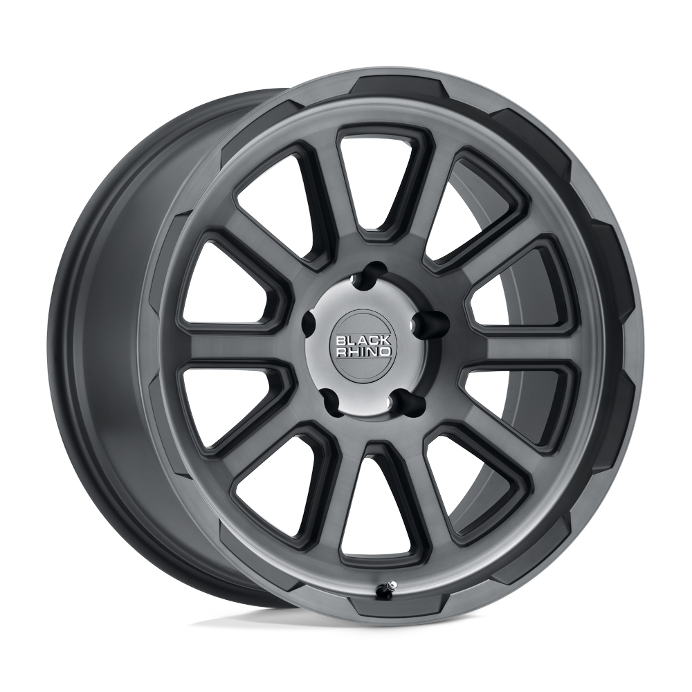 Black Rhino CHASE 18X8 10 5X120/5X120 BRUSHED GUNMETAL