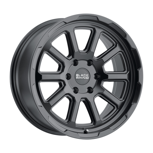 Black Rhino CHASE 20X8.5 0 6X139.7/6X5.5 MATTE BLACK