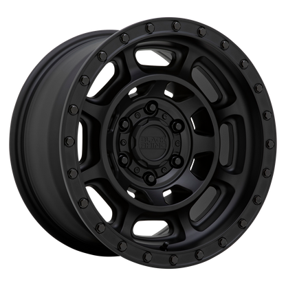 Black Rhino CONVOY 17X8.5 -10 6X139.7/6X5.5 MATTE BLACK