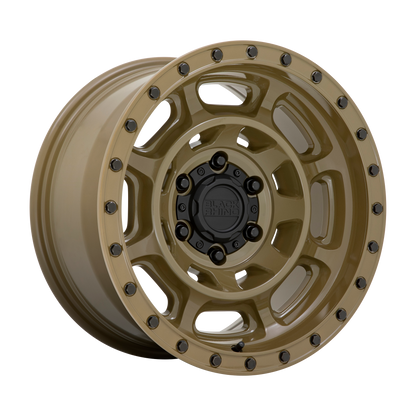 Black Rhino CONVOY 17X8.5 -18 5X127/5X5.0 GATOR GREEN