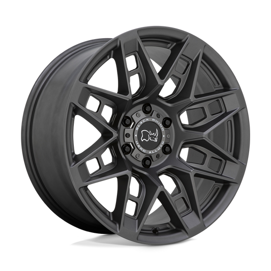 Black Rhino CAPROCK 17X8.5 -18 6X139.7/6X5.5 MATTE GUNMETAL