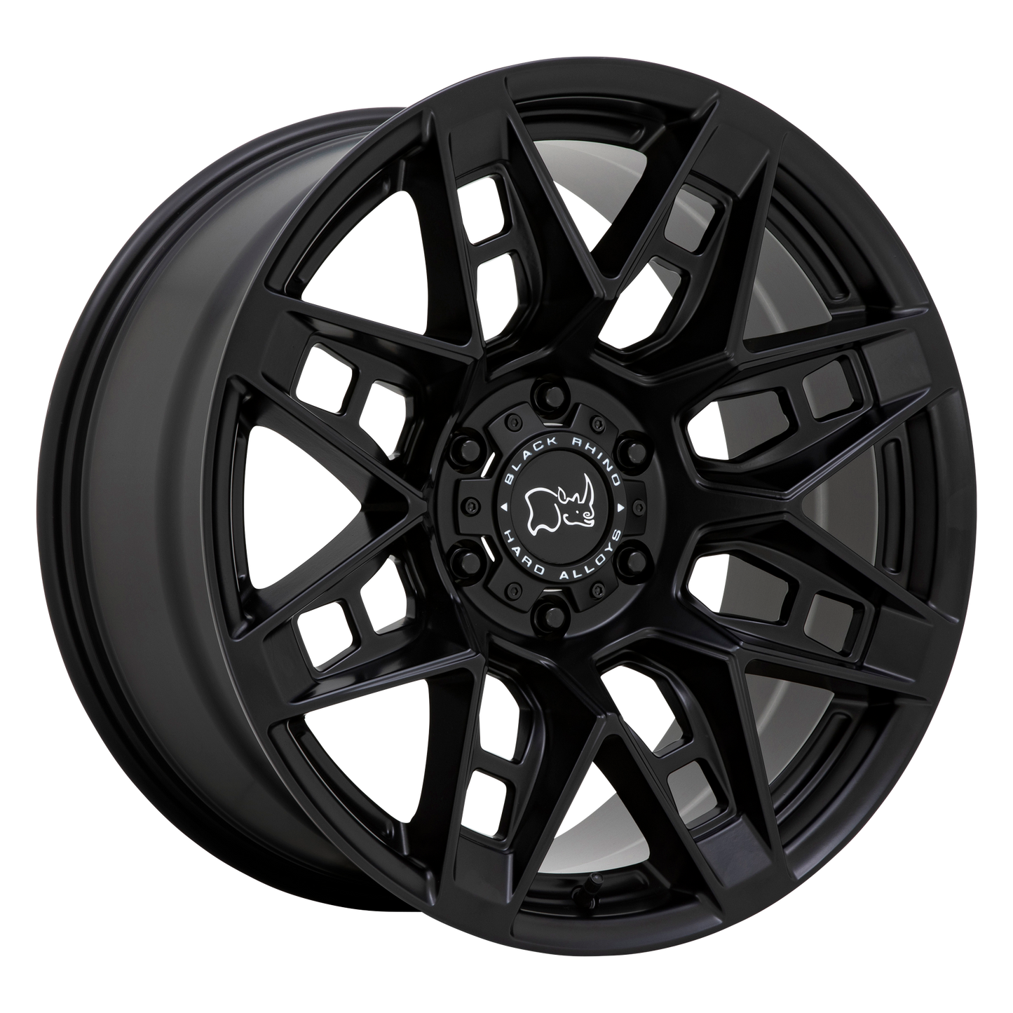Black Rhino CAPROCK 18X9.5 12 6X135/6X135 MATTE BLACK