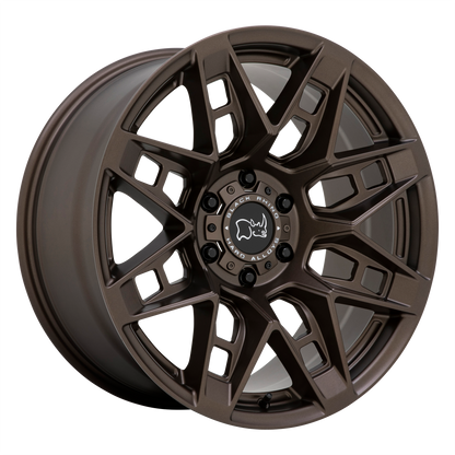 Black Rhino CAPROCK 17X8.5 -18 5X127/5X5.0 MATTE BRONZE