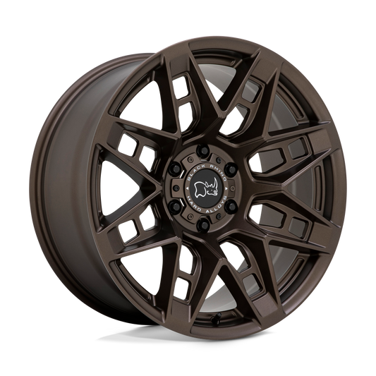 Black Rhino CAPROCK 17X8.5 -18 5X127/5X5.0 MATTE BRONZE