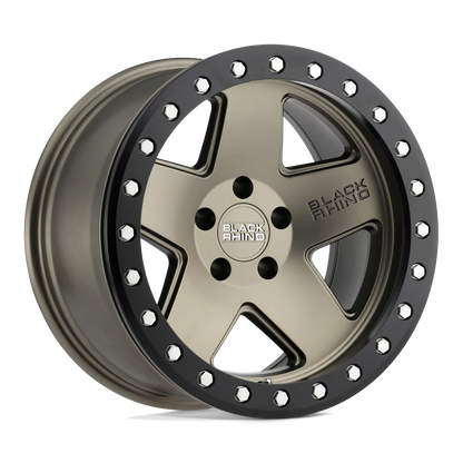 Black Rhino CRAWLER 20X9.5 -18 5X127/5X5.0 MATTE BRONZE W/ BLACK RING
