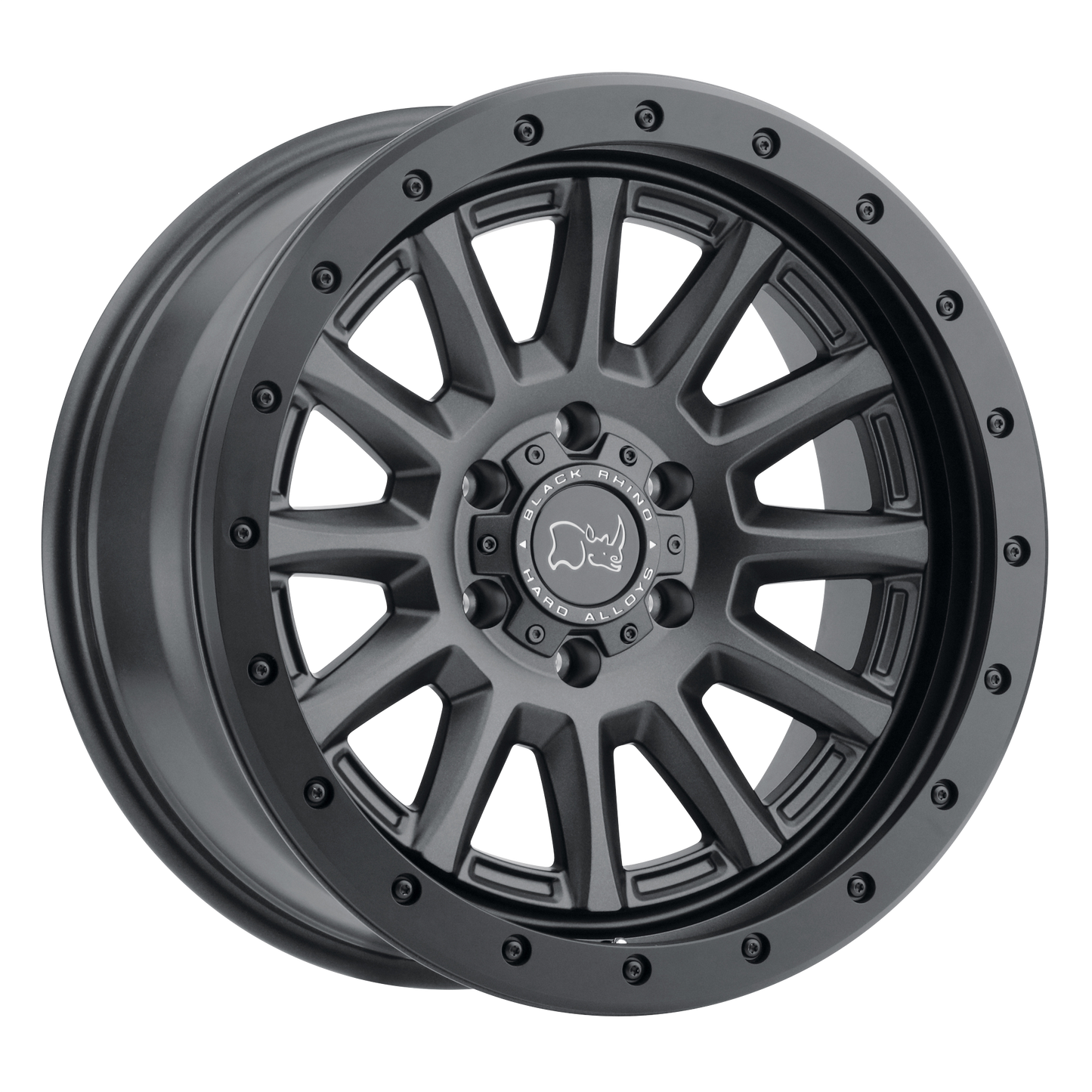 Black Rhino DUGGER 17X8.5 0 5X139.7/5X5.5 GUN BLACK