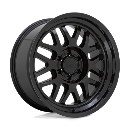 Black Rhino DELTA 17X9.5 12 6X135/6X135 GLOSS BLACK