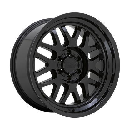 Black Rhino DELTA 17X9.5 -18 5X127/5X5.0 GLOSS BLACK