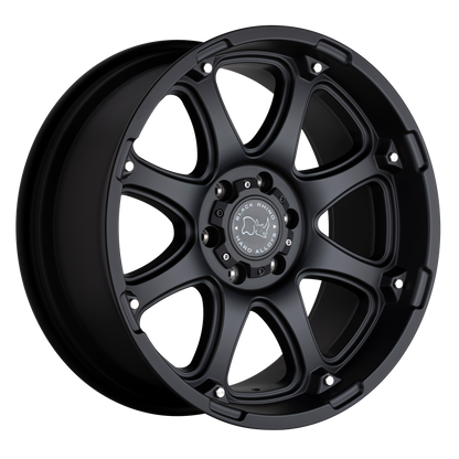 Black Rhino GLAMIS 18X9 12 6X135/6X135 MATTE BLACK