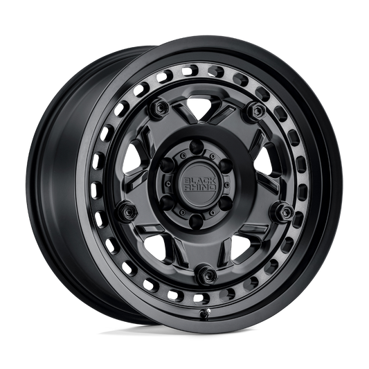 Black Rhino GRANGE 17X8.5 0 6X139.7/6X5.5 MATTE BLACK W/ MACHINED TINT RING