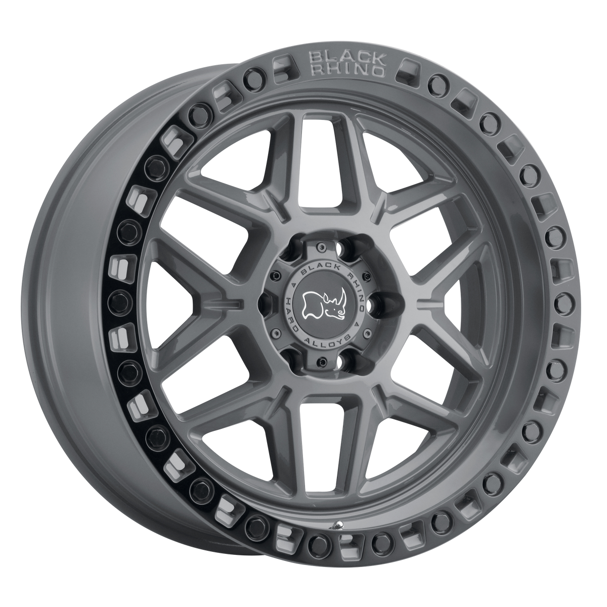 Black Rhino KELSO 18X9 0 5X139.7/5X5.5 BATTLESHIP GRAY W/ BLACK RING
