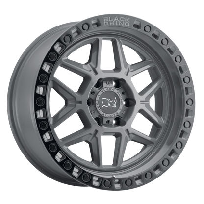 Black Rhino KELSO 18X9 0 5X139.7/5X5.5 BATTLESHIP GRAY W/ BLACK RING