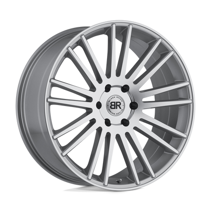 Black Rhino KRUGER 24X10 35 6X135/6X135 SILVER W/ MIRROR-CUT FACE