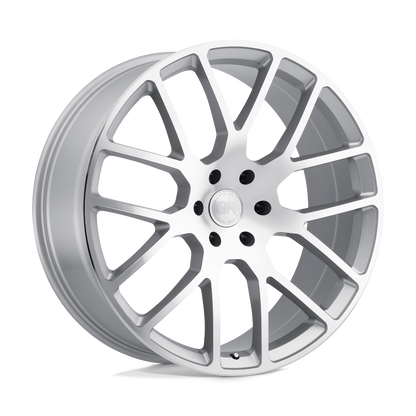 Black Rhino KUNENE 24X10 30 5X150/5X150 SILVER W/ MIRROR-CUT FACE