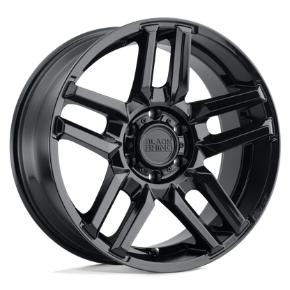 Black Rhino MESA 17X8.5 0 6X139.7/6X5.5 GLOSS BLACK