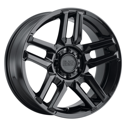 Black Rhino MESA 17X8.5 0 6X139.7/6X5.5 GLOSS BLACK