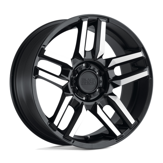 Black Rhino MESA 17X8.5 0 6X139.7/6X5.5 MATTE BLACK W/ MACHINED FACE