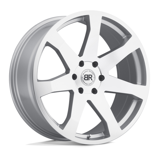 Black Rhino MOZAMBIQUE 20X8.5 25 5X150/5X150 SILVER W/ MIRROR CUT FACE