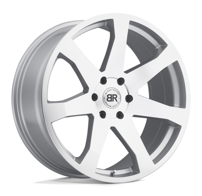 Black Rhino MOZAMBIQUE 24X10 25 6X139.7/6X5.5 SILVER W/ MIRROR CUT FACE