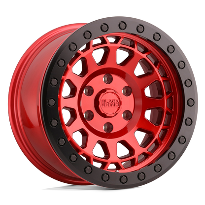 Black Rhino PRIMM 17X8.5 0 6X135/6X135 CANDY RED W/ BLACK BOLTS