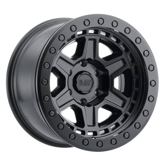 Black Rhino RENO 20X9.5 0 5X139.7/5X5.5 MATTE BLACK W/ BRASS BOLTS