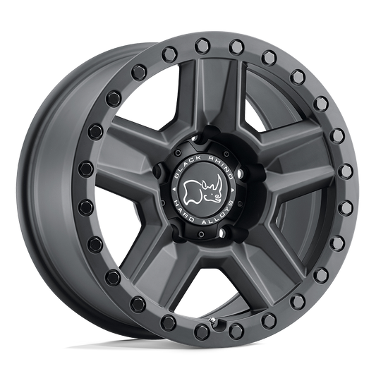 Black Rhino RAVINE 17X8.5 -18 5X127/5X5.0 MATTE BLACK