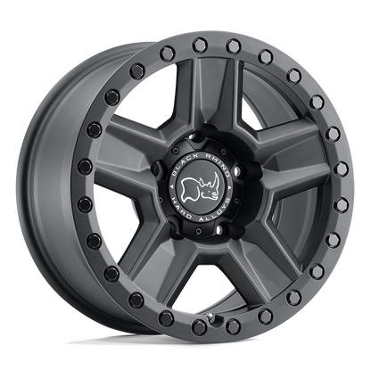 Black Rhino RAVINE 17X8.5 35 6X114.3/6X4.5 MATTE BLACK