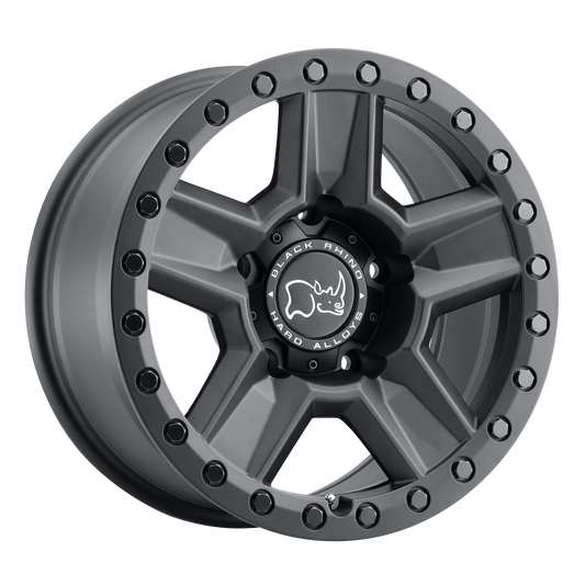 Black Rhino RAVINE 17X8.5 35 6X132/6X132 MATTE BLACK
