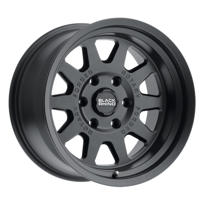 Black Rhino STADIUM 18X8.5 0 6X114.3/6X4.5 MATTE BLACK