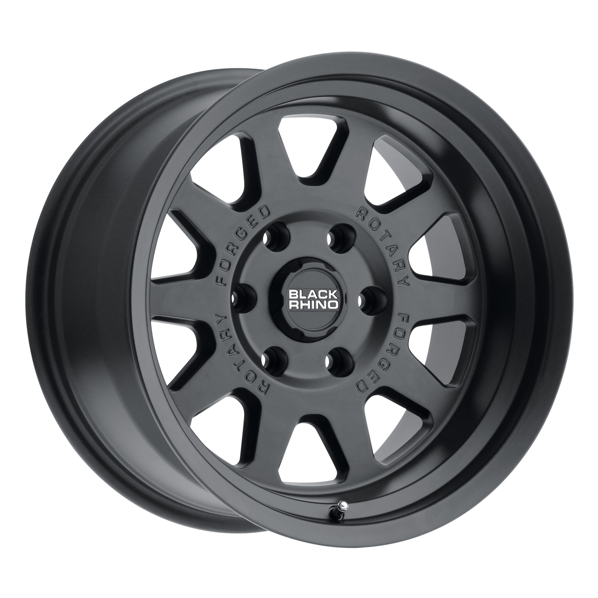 Black Rhino STADIUM 17X9.5 -18 5X127/5X5.0 MATTE BLACK