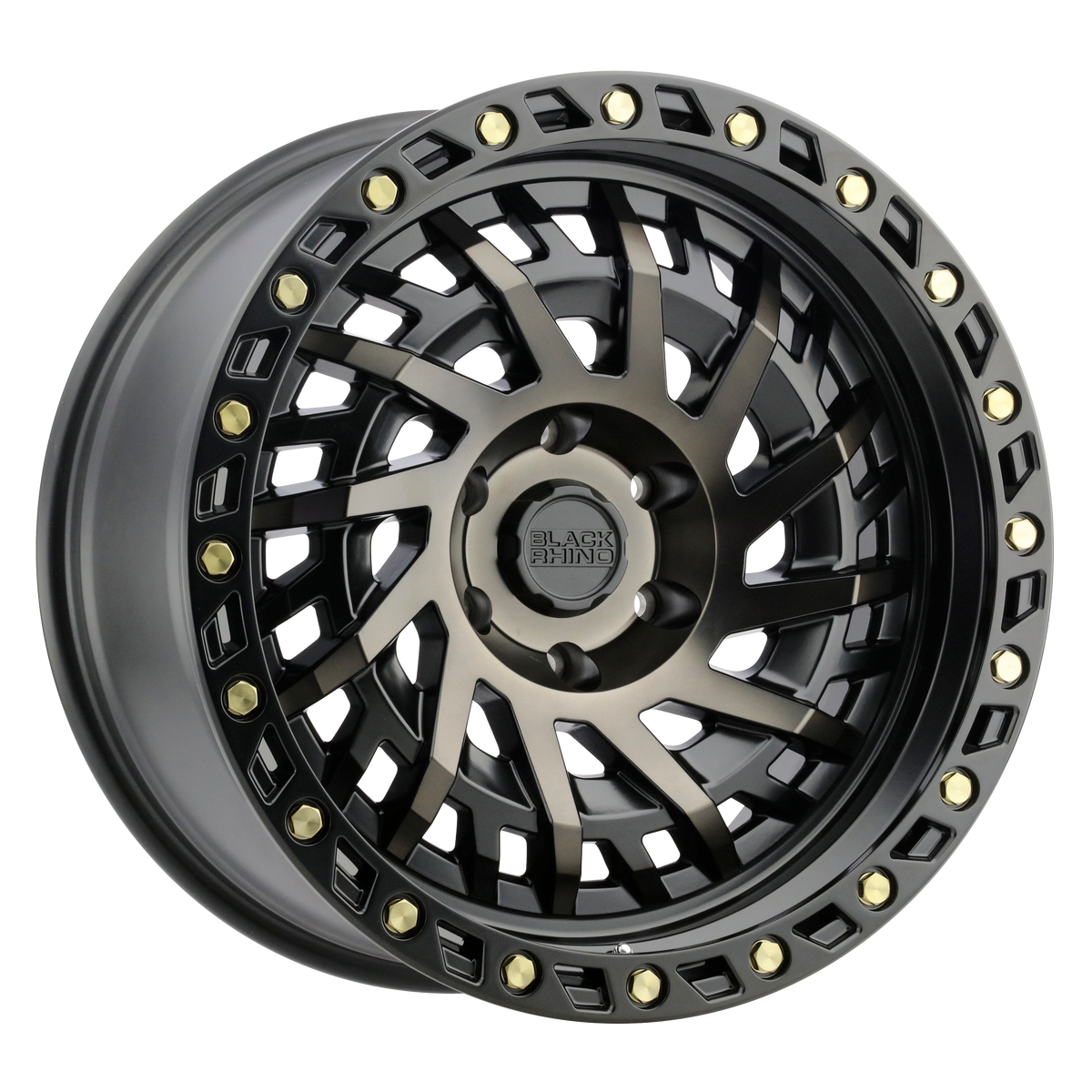 Black Rhino SHREDDER 18X9.5 -18 5X127/5X5.0 MATTE BLACK W/ MACHINED DARK TINT
