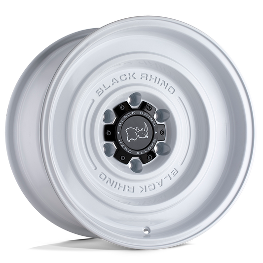 Black Rhino SOLID 17X9.5 -18 5X127/5X5.0 GLOSS WHITE