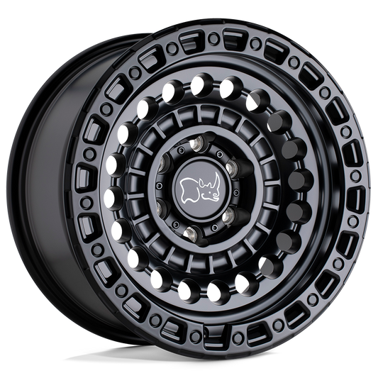 Black Rhino SENTINEL 17X8.5 0 6X114.3/6X4.5 MATTE BLACK