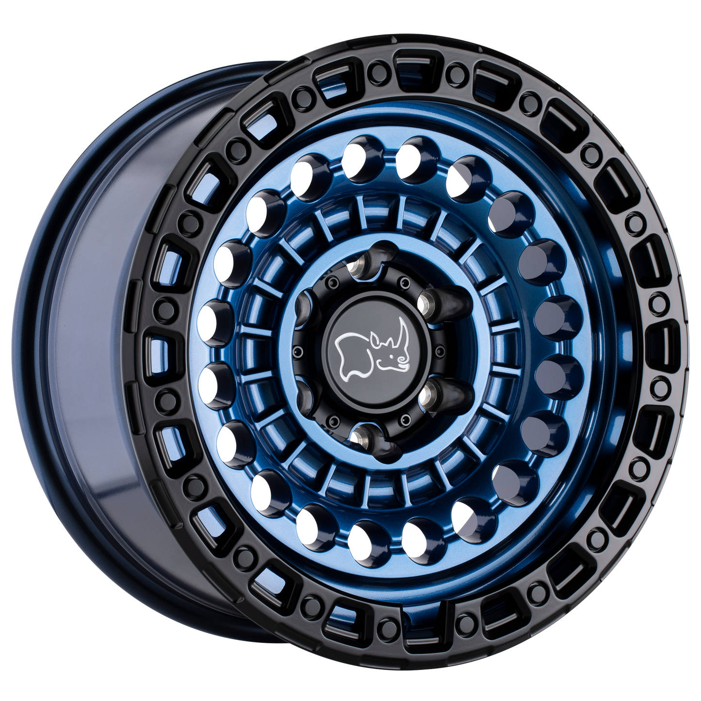 Black Rhino SENTINEL 17X8.5 -18 5X127/5X5.0 COBALT BLUE W/ BLACK RING