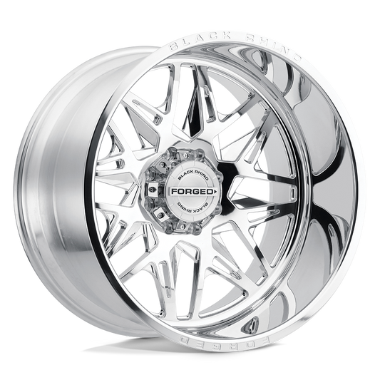 Black Rhino TWISTER 22X14 -76 6X139.7 POLISHED DIRECTIONAL