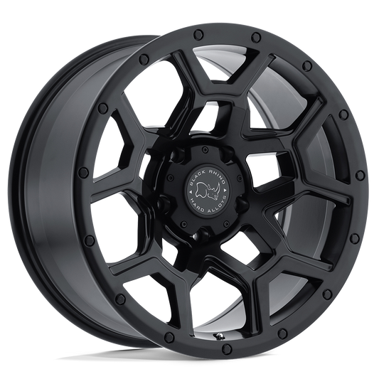 Black Rhino OVERLAND 17X8 52 6X130/6X130 MATTE BLACK