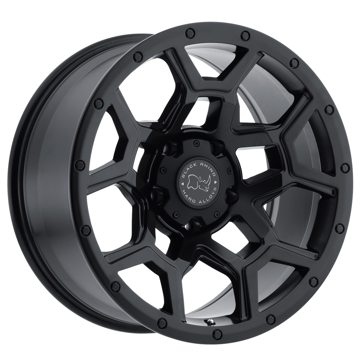 Black Rhino OVERLAND 17X9.5 0 5X139.7/5X5.5 MATTE BLACK