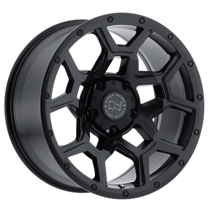 Black Rhino OVERLAND 17X9.5 0 5X139.7/5X5.5 MATTE BLACK
